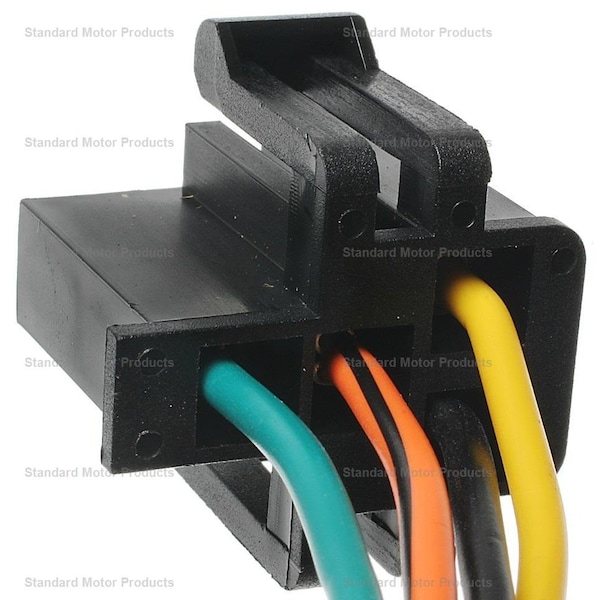 BODY SWITCH AND RELAY OE Replacement; 4 Terminal; Female; 2 Hole Mount; Black